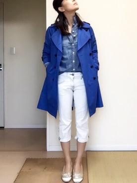 「SETTING CRACKS（セッティングクラックス）のアイテム（ジャケット/アウター）」を使った、teateaさん（レディース・160cm）の秋コーディネート