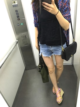 「DULUTH PACK（ダルースパック）のアイテム」を使った、pesyuさん（レディース・158cm）の夏コーディネート