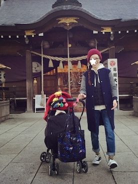 「CONVERSE（コンバース）のCONVERSE コンバース ジャック パーセル / JACK PURCEL（スニーカー）」を使った、maaachanさん（レディース・157cm）の冬コーディネート