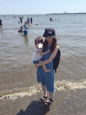 「海の日」｜maaachanさん（レディース・157cm）の夏コーディネート