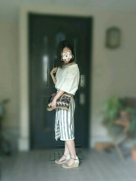 acchiさん（レディース・156cm）の夏コーディネート