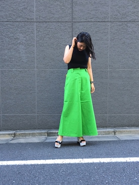 山﨑美穂さんのコーディネート