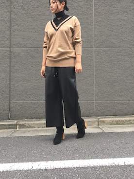 山﨑美穂さんのコーディネート