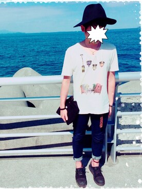 「HALB（ハルプ）のアイテム（シューズ）」を使った、KIYOSHIさん（メンズ・166cm）の秋コーディネート