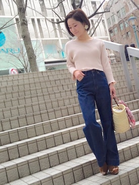 tanaka miyuuさん（レディース・155cm）の春コーディネート