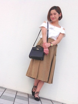 tanaka miyuuさん（レディース・155cm）の夏コーディネート