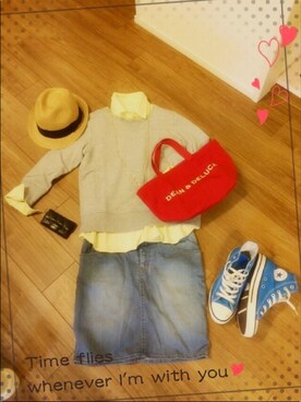 K♡さん（レディース・160cm）の春コーディネート