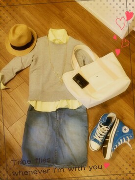 K♡さん（レディース・160cm）の春コーディネート