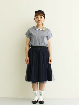 Malle chambre de charmeさん（レディース・152cm）の春コーディネート