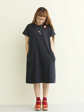 「chambre de charme（シャンブルドゥシャーム）のアイテム（レッグウェア）」を使った、Malle chambre de charmeさん（レディース・152cm）の春コーディネート