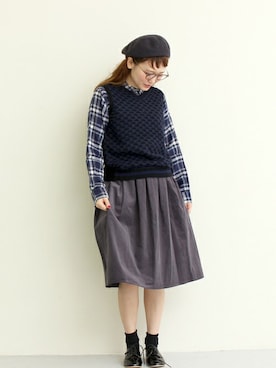 Malle chambre de charmeさん（レディース・158cm）の秋コーディネート