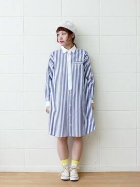 「chambre de charme(chambre de charme)」｜Malle chambre de charmeさん（レディース・158cm）の冬コーディネート