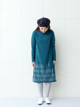 「chambre de charme(chambre de charme)」｜Malle chambre de charmeさん（レディース・152cm）の冬コーディネート