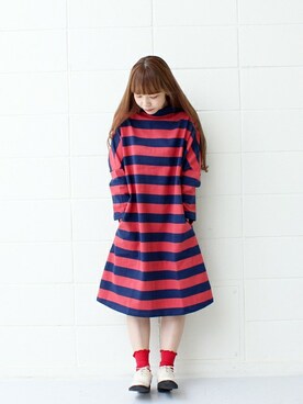 「chambre de charme(chambre de charme)」｜Malle chambre de charmeさん（レディース・152cm）の冬コーディネート