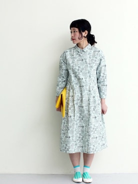 「chambre de charme(chambre de charme)」｜Malle chambre de charmeさん（レディース・158cm）の冬コーディネート
