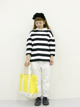 「chambre de charme(chambre de charme)」｜Malle chambre de charmeさん（レディース・152cm）の冬コーディネート