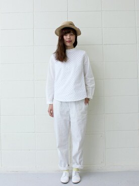 「chambre de charme(chambre de charme)」｜Malle chambre de charmeさん（レディース・161cm）の冬コーディネート
