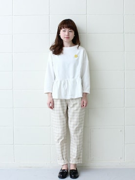「chambre de charme(chambre de charme)」｜Malle chambre de charmeさん（レディース・157cm）の春コーディネート