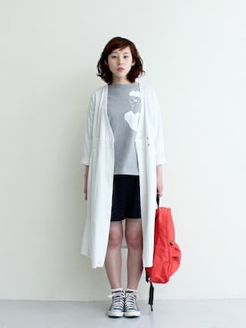 「chambre de charme(chambre de charme)」｜Malle chambre de charmeさん（レディース・166cm）の冬コーディネート