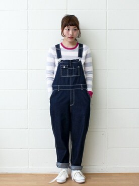 「chambre de charme(chambre de charme)」｜Malle chambre de charmeさん（レディース・158cm）の春コーディネート