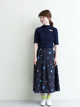 「chambre de charme(chambre de charme)」｜Malle chambre de charmeさん（レディース・157cm）の春コーディネート