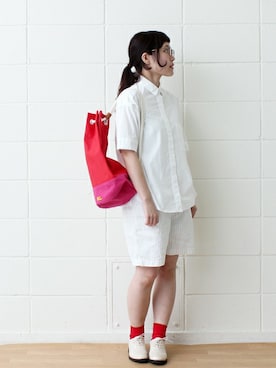 「chambre de charme(chambre de charme)」｜Malle chambre de charmeさん（レディース・158cm）の春コーディネート