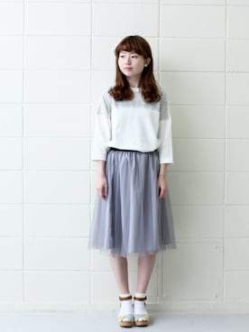 「chambre de charme(chambre de charme)」｜Malle chambre de charmeさん（レディース・157cm）の春コーディネート
