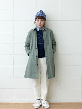 「chambre de charme(chambre de charme)」｜Malle chambre de charmeさん（レディース・158cm）の春コーディネート