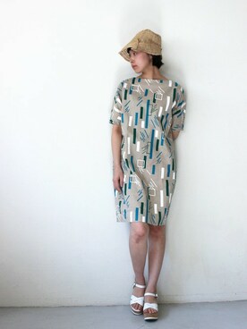「chambre de charme(chambre de charme)」｜Malle chambre de charmeさん（レディース・163cm）の春コーディネート