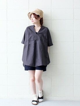 「chambre de charme(chambre de charme)」｜Malle chambre de charmeさん（レディース・162cm）の春コーディネート