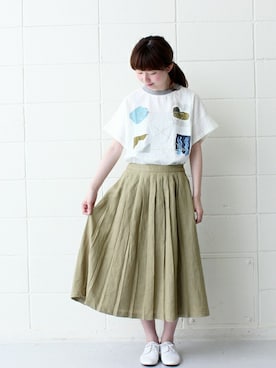 Malle chambre de charmeさん（レディース・157cm）の春コーディネート