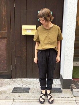 「コットンパール」｜Malle chambre de charmeさん（レディース・158cm）の夏コーディネート