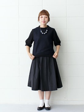 「chambre de charme(chambre de charme)」｜Malle chambre de charmeさん（レディース・152cm）の夏コーディネート