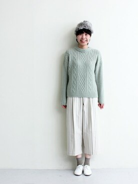 「chambre de charme(chambre de charme)」｜Malle chambre de charmeさん（レディース・166cm）の秋コーディネート