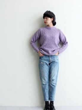 「chambre de charme(chambre de charme)」｜Malle chambre de charmeさん（レディース・166cm）の秋コーディネート