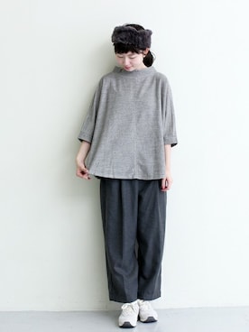 「chambre de charme（シャンブルドゥシャーム）のアイテム」を使った、Malle chambre de charmeさん（レディース・157cm）の秋コーディネート