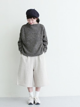 「ネップ」｜Malle chambre de charmeさん（レディース・157cm）の秋コーディネート