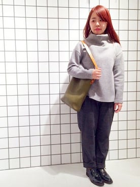 「chambre de charme（シャンブルドゥシャーム）のアイテム」を使った、Malle chambre de charmeさん（レディース・150cm）の冬コーディネート