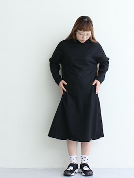 「chambre de charme（シャンブルドゥシャーム）のアイテム」を使った、Malle chambre de charmeさん（レディース・152cm）の冬コーディネート