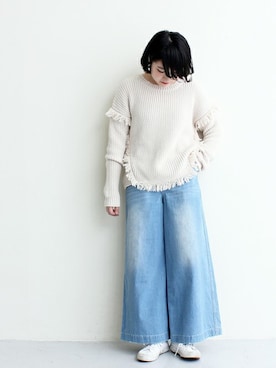 Malle chambre de charmeさん（レディース・158cm）の冬コーディネート