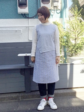 「aimer le mieux（エメルミュー）のアイテム」を使った、Malle chambre de charmeさん（レディース・160cm）の春コーディネート