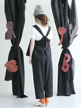 「aimer le mieux（エメルミュー）のアイテム」を使った、Malle chambre de charmeさん（レディース・157cm）の夏コーディネート