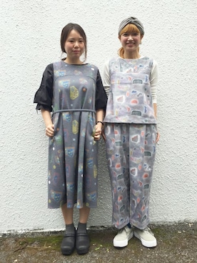 「chambre de charme（シャンブルドゥシャーム）のアイテム（パンツ）」を使った、Malle chambre de charmeさん（レディース・160cm）の秋コーディネート