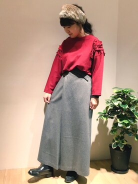 「iki（イキ）のアイテム」を使った、Malle chambre de charmeさん（レディース・153cm）の秋コーディネート