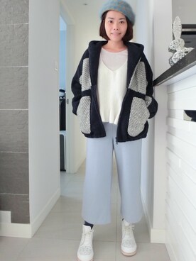 「override 」｜kakaさん（レディース・159cm）の冬コーディネート