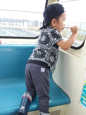 aki69さん（キッズ・100cm）の夏コーディネート