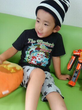 aki69さん（キッズ・100cm）の夏コーディネート