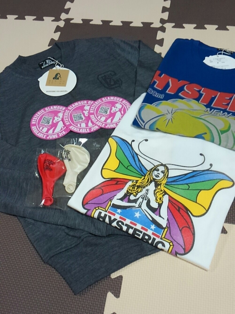 HYSTERIC GLAMOUR（ヒステリックグラマー）の「HYS BUTTERFLY pt