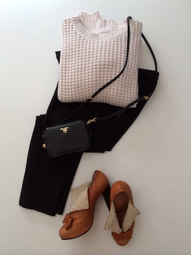 武山すみ代さん(レディース・154cm)の冬コーディネート