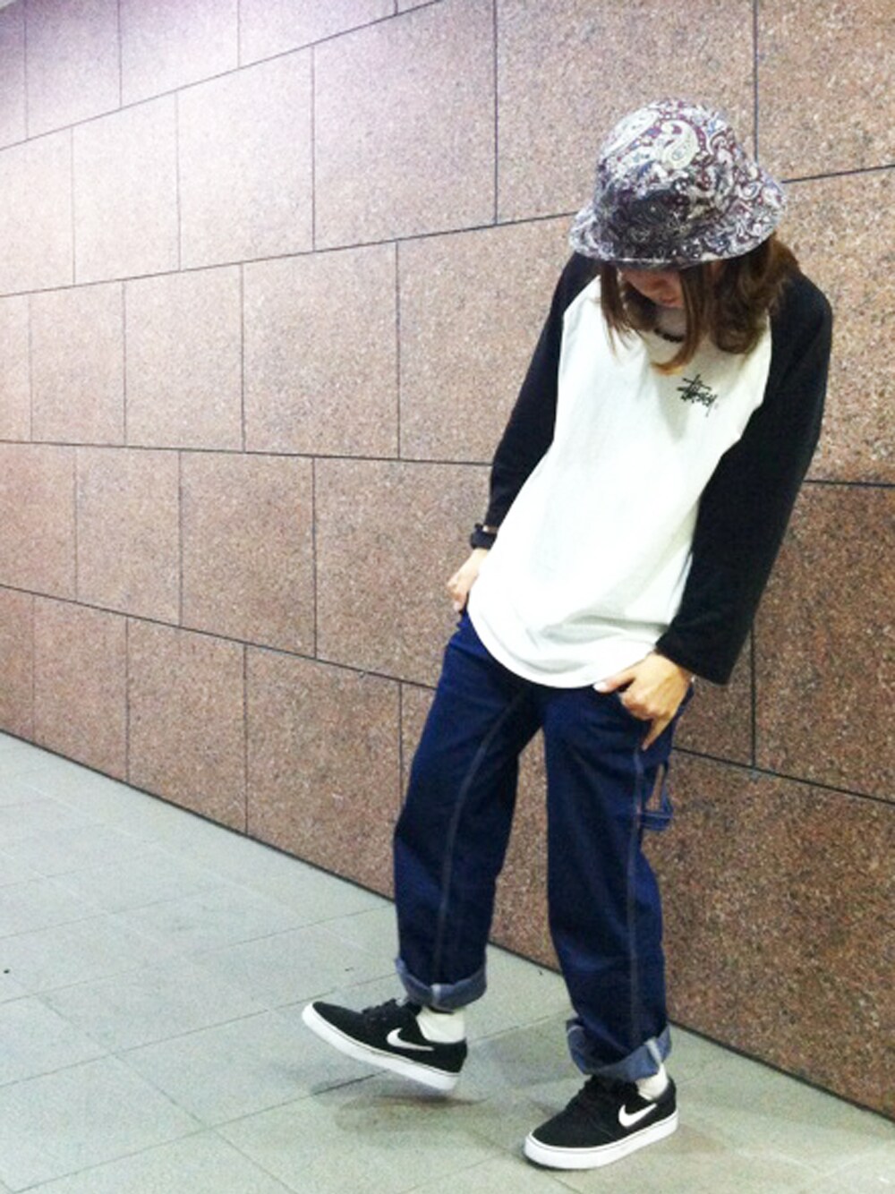 しょこたにるこ Stussyのtシャツ カットソーを使ったコーディネート Sciaky